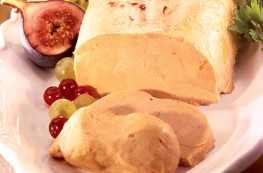 Foie gras de canard entier du Sud-Ouest mi-cuit