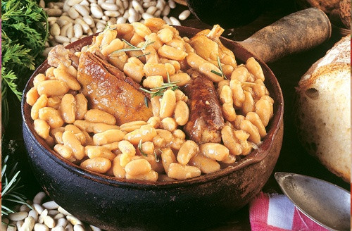 Cassoulet à la cuisse de canard confite