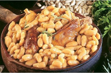 Cassoulet gastronomique au confit de canard Cassoulet gastronomique au confit de canard