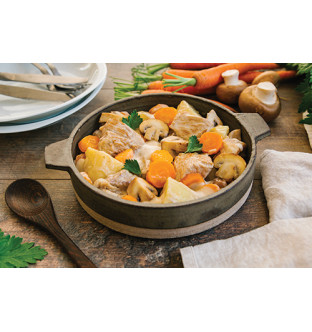 Lot de 2 blanquettes de veau aux petits légumes