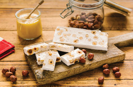 Lot de 2 Nougats tendres aux noisettes et miel du Sud-Ouest