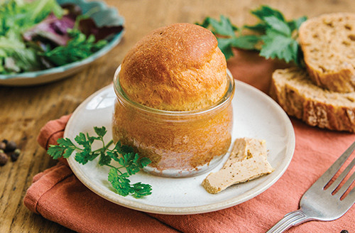 Lot de 2 soufflés au foie de canard (30% de foie gras) Lot de 2 soufflés au foie de canard (30% de foie gras)