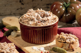 Lot de 2 rillettes de canard fumées