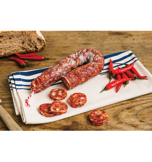 Saucisse sèche au piment d'Espelette