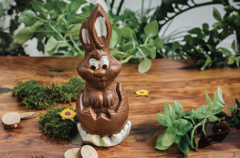 Lapin en chocolat au lait