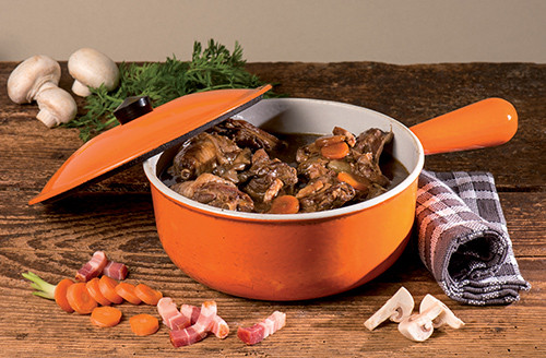 Lot de 5 coqs au vin