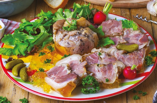 Lot de 6 jambonneaux dans leur gelée