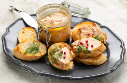 Foie Gras de canard entier du Gers mi-cuit