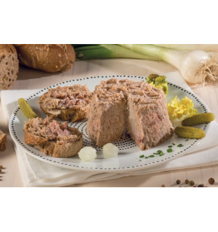 Lot de 3 Rillettes de canard fumées