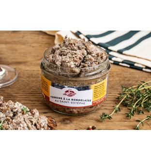 Lot de 2 Terrines à la bordelaise au St-Estèphe