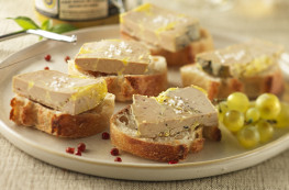 Lot de 2 foies gras entiers de canard au floc de Gascogne