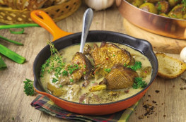 Fricassée de pintade sauce aux cèpes 380g