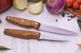 Les 2 couteaux de cuisine