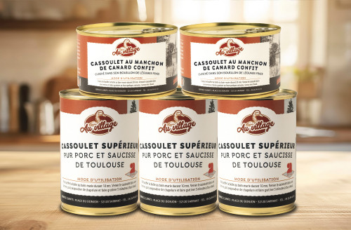 Colis de 5 cassoulets panachés