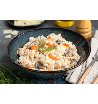 Lot de 2 Risotto au saumon...