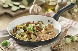 La Poêle revêtement céramique