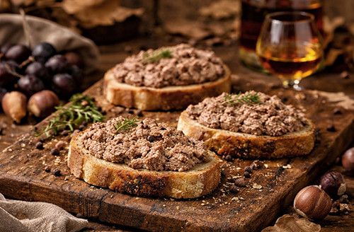 Lot de 2 Pâtés de campagne à l'Armagnac