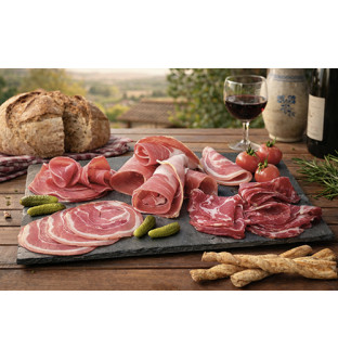 Plateau gourmand de charcuteries sèches