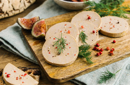 Lot de 2 blocs de foie gras de canard du Sud-Ouest