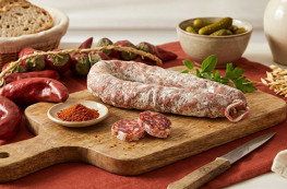 Saucisse sèche au piment d'Espelette