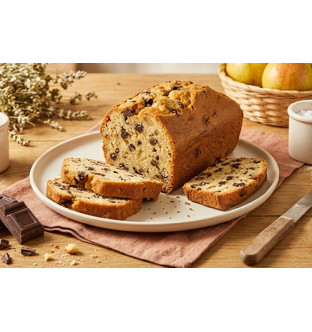 Cake poire chocolat