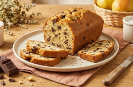 Cake poire chocolat