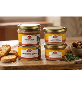 Assortiment Entrées Foie Gras