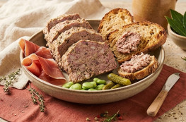 Lot de 2 terrines au jambon de Bayonne