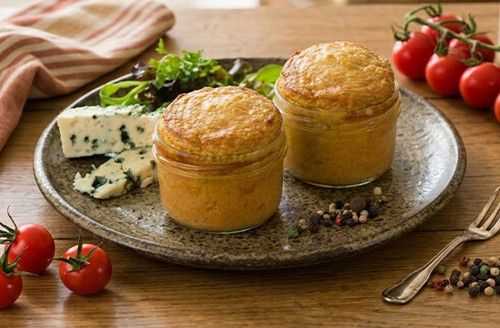 Lot de 2 Soufflés au roquefort