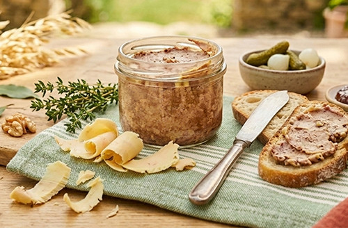 Lot de 2 Terrines de canard au foie de canard