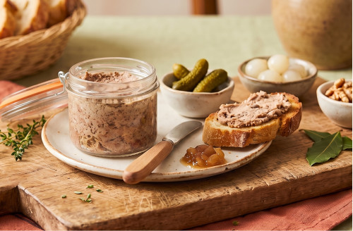 Terrine de canard au Sauternes du Château de Rayne Vigneau (20% de foie gras)