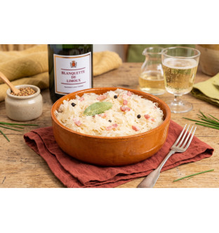 Choucroute à la blanquette de Limoux
