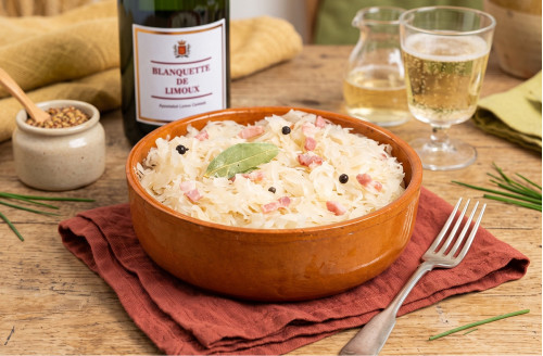 Choucroute à la blanquette de Limoux