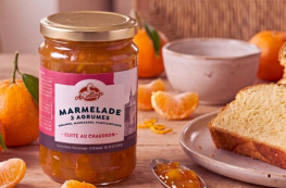 Marmelade 3 agrumes (orange, mandarine, pamplemousse)