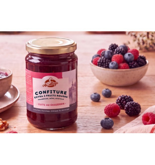 Confiture extra 3 fruits rouges