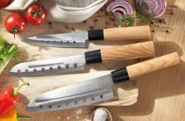 Les 3 couteaux professionnels
