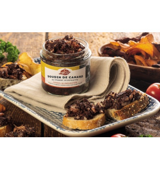 Lot de 2 Boudins de Canard au piment d’Espelette
