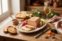 Foie gras de canard entier du Sud-Ouest mi-cuit