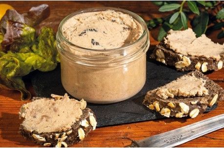 Tartinade au confit de canard et aux c?pes (20% de Foie Gras) Tartinade au confit de canard et aux c?pes (20% de Foie Gras)