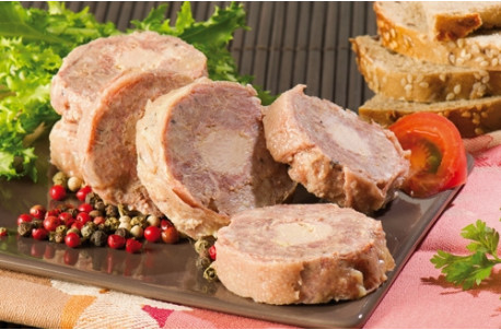 Cou de canard farci au foie de canard (20 % de foie gras) Cou de canard farci au foie de canard (20 % de foie gras)