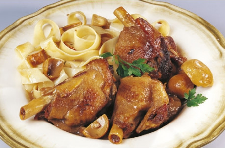 Canard aux c?pes Canard aux c?pes