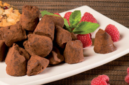 Lot de 2 ballotins de truffes fantaisies au chocolat