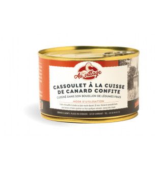 Cassoulet à la cuisse de canard confite