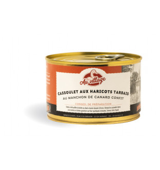 Lot de 2 Cassoulets aux haricots tarbais et au confit de canard
