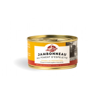 Lot de 3 jambonneaux au piment d'Espelette