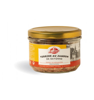 Lot de 2 terrines au jambon de Bayonne