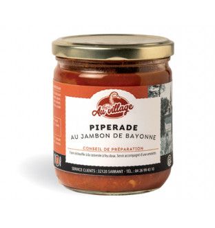 Piperade au jambon de Bayonne