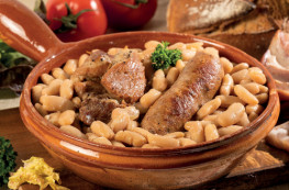 Lot de 2 cassoulets supérieurs pur porc et saucisse de Toulouse