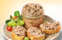 Lot de 2 pâtés de caille aux raisins