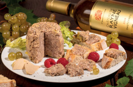 Terrine de canard au Sauternes du Château de Rayne Vigneau (20% de foie gras)